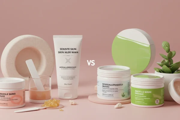 Sensitive Skin Wax: Hypoallergenic vs. Organic in 2026