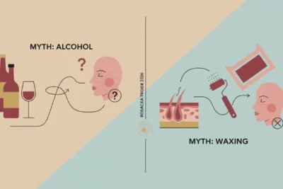 Rosacea Myths: Alcohol & Waxing in 2026